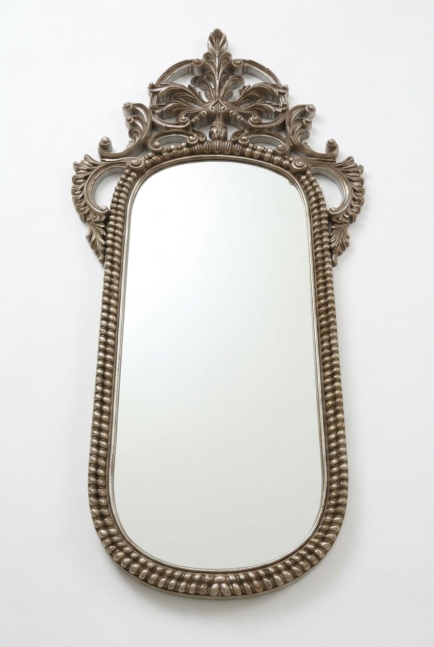 Mirror baroque rococo wall mirror stand mirror Italian facility new