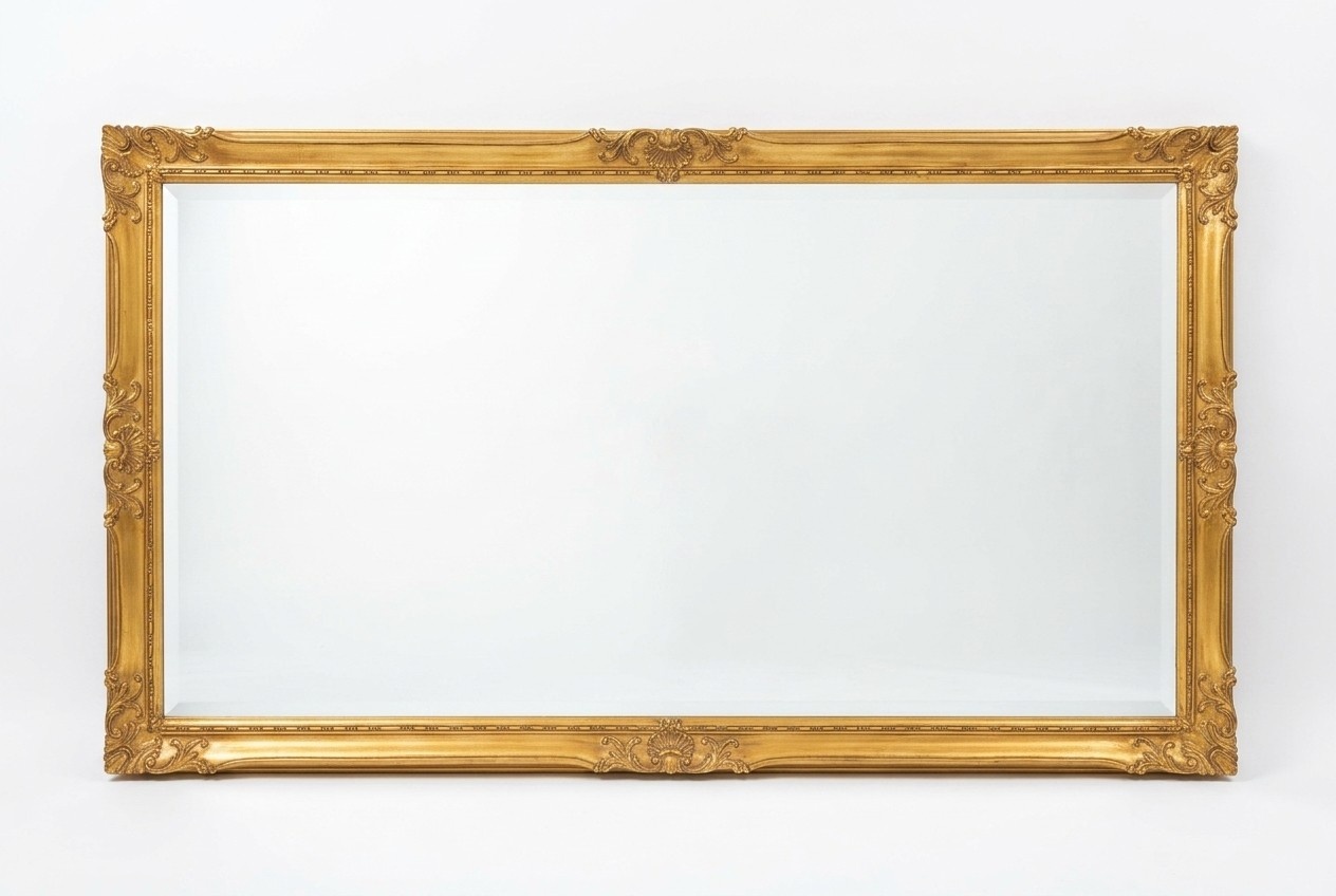 Mirror Italian Classic Design Furniture Wall Mirror Wood Furniture xll big