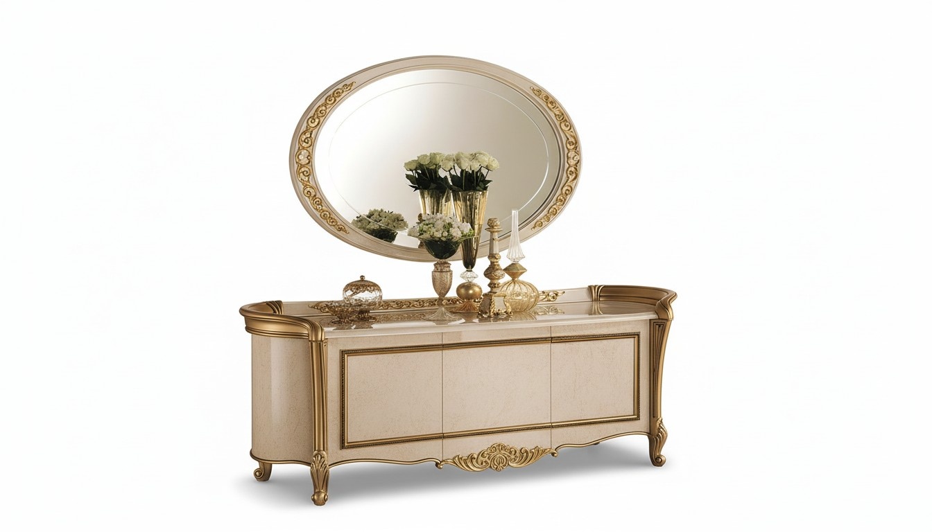 Mirror large wall mirror xxl royal rococo baroque design furniture hanging mirror