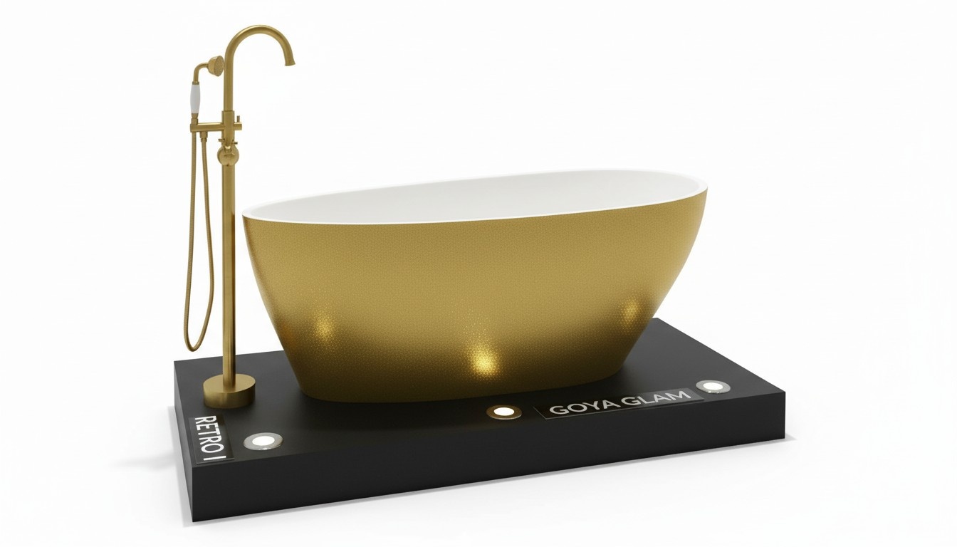 Mixer Freestanding Goldener Faucet freestanding faucets bathtub tubs