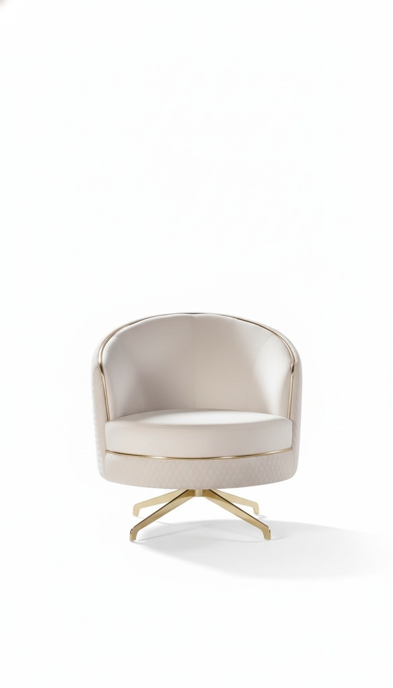 Modern Armchair Television Design Upholstery Textile Furniture