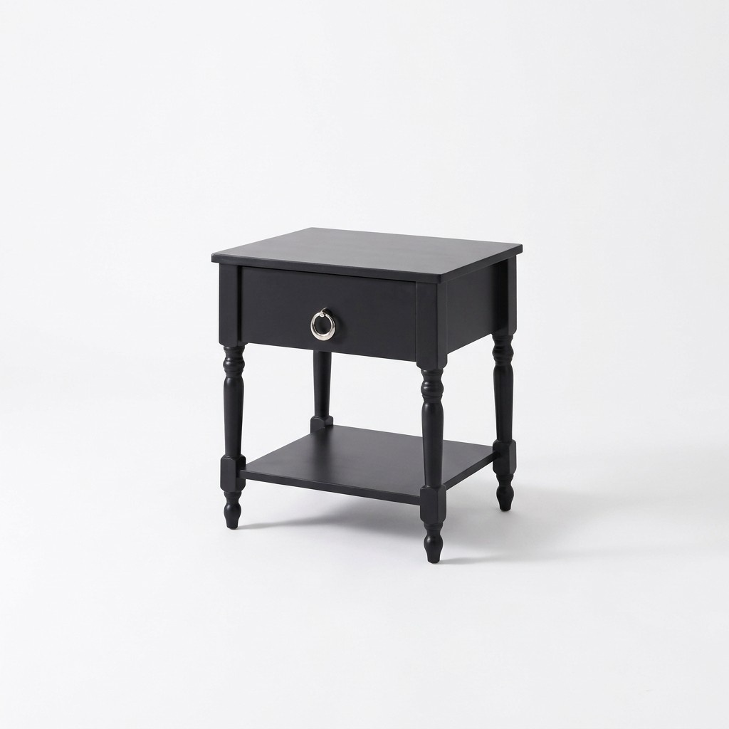 Modern Bedside Table Grey Wooden Furniture Bedroom Design Night Consoles