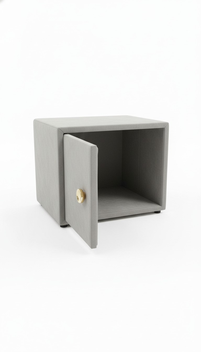 Modern nightstand table furniture nightstands wood bedroom side table new