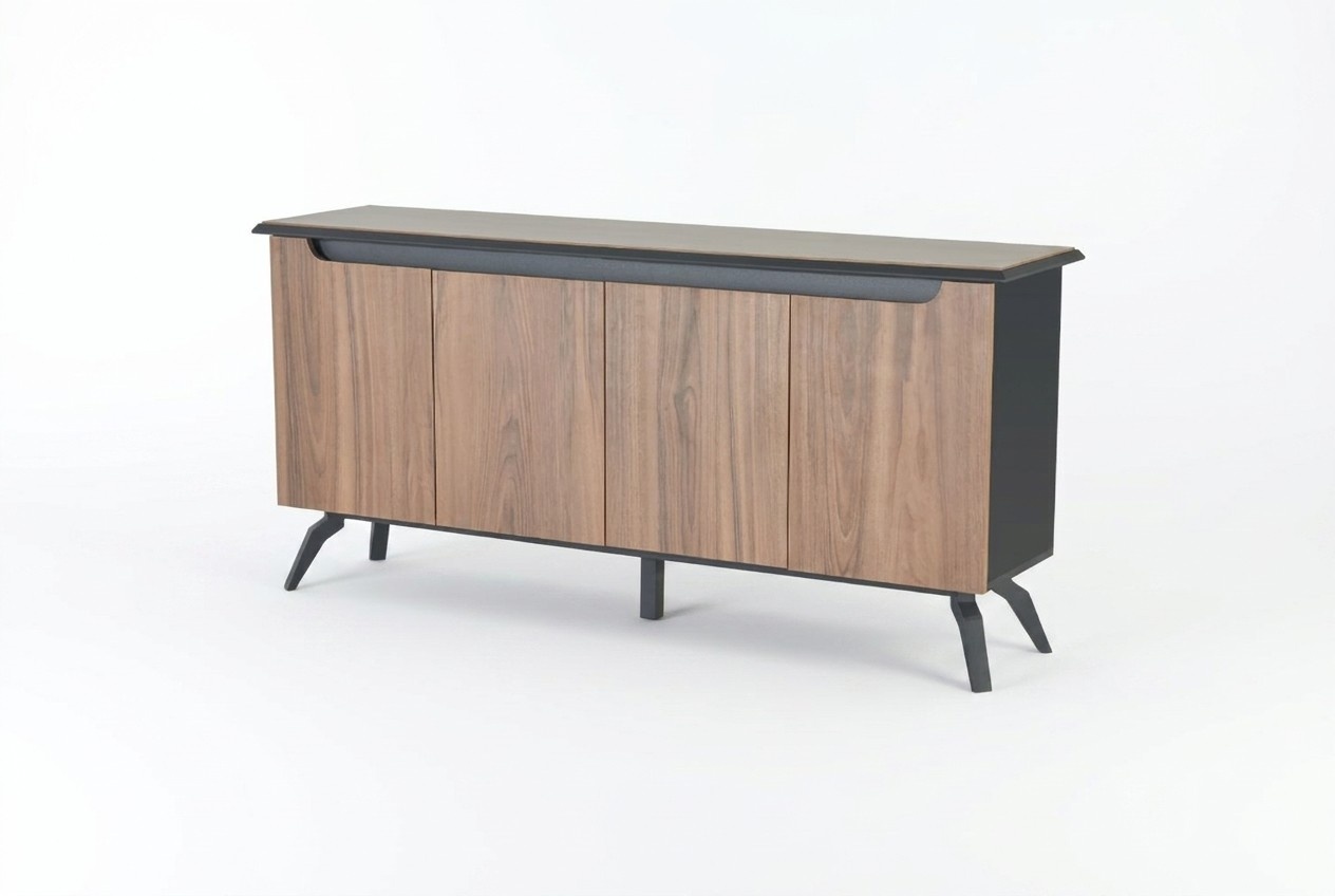 Modern brown office sideboard luxurious wooden office furniture new