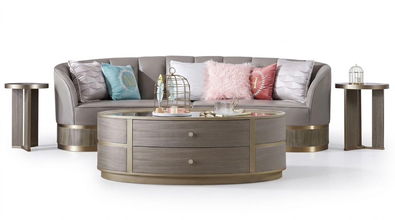 Modern Coffee Table Sofa Design Tables Wood Living Room Side Table New Couch