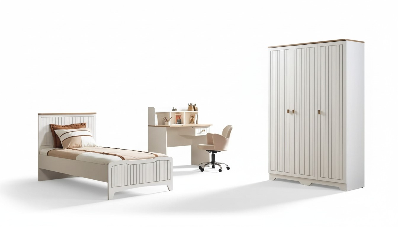 Modern Complete Youth Room Luxury Nursery Set 3pcs