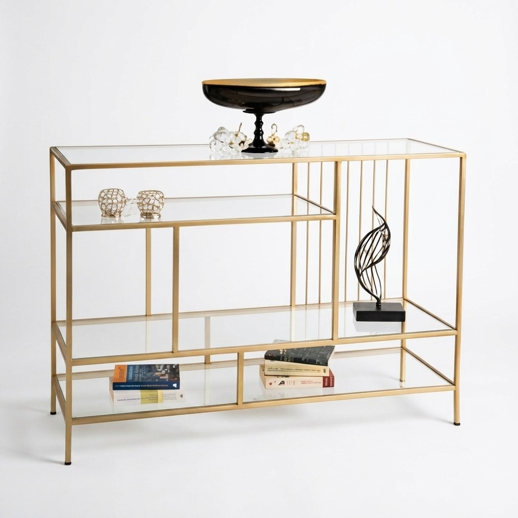 Modern console table, fits perfectly into any living space.