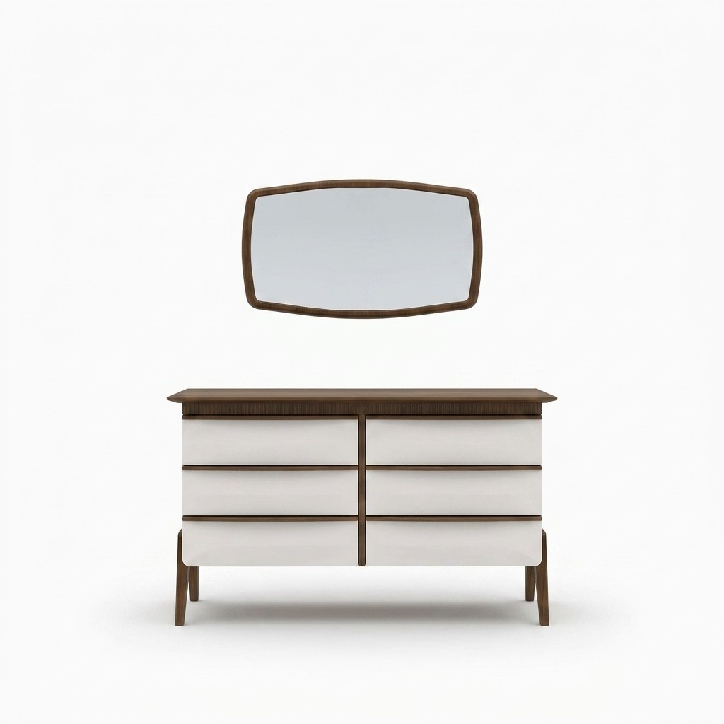 Modern design chest of drawers with mirror bedroom luxury cupboard new furniture