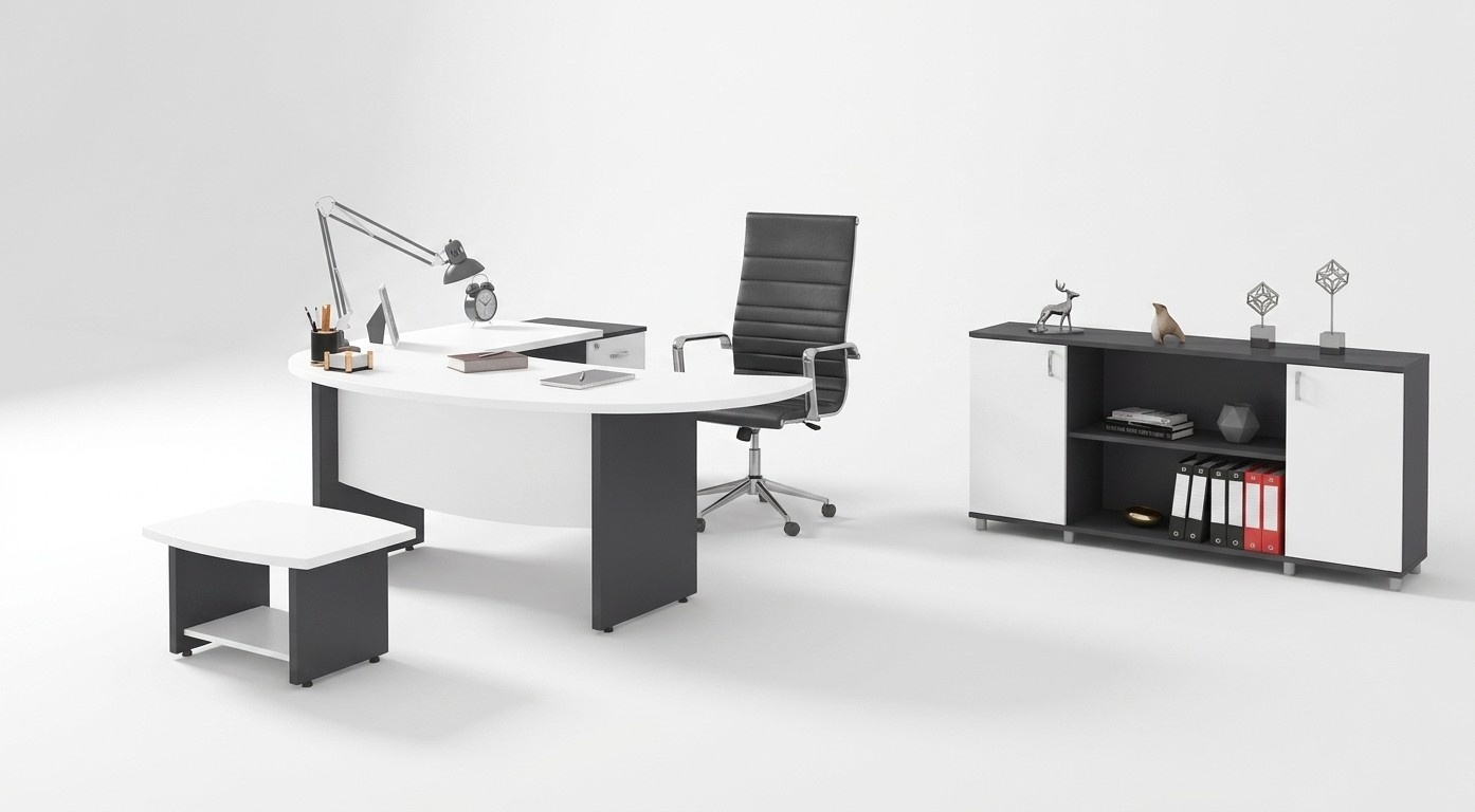 Modern office furniture set office furniture set workplace design 3tlg