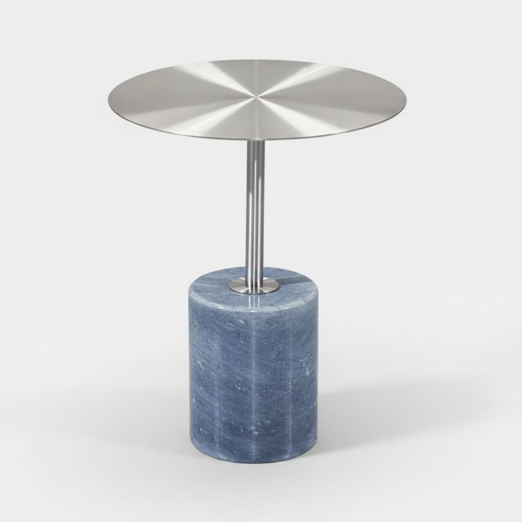 Modern round metal coffee table living room wood furniture designer tables table