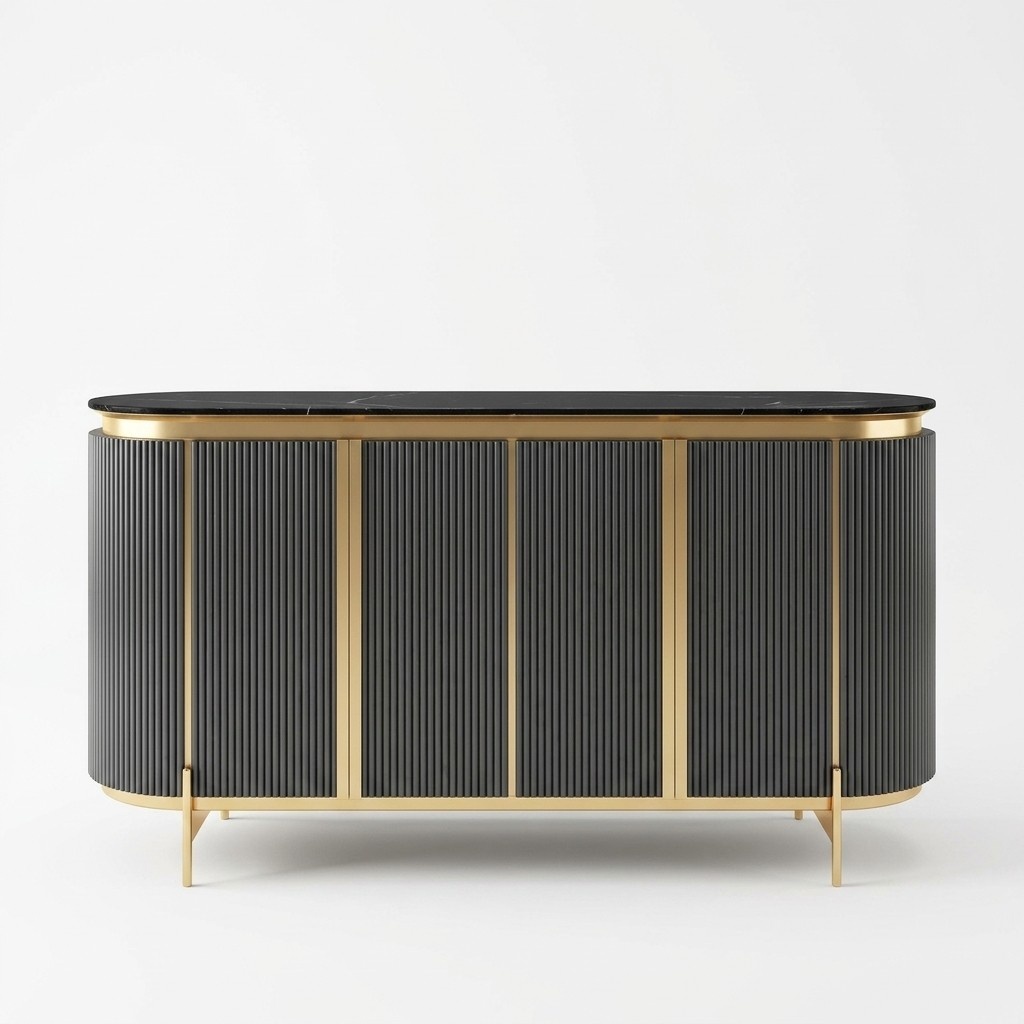 Modern sideboard dresser highboard cabinet sideboard high gloss