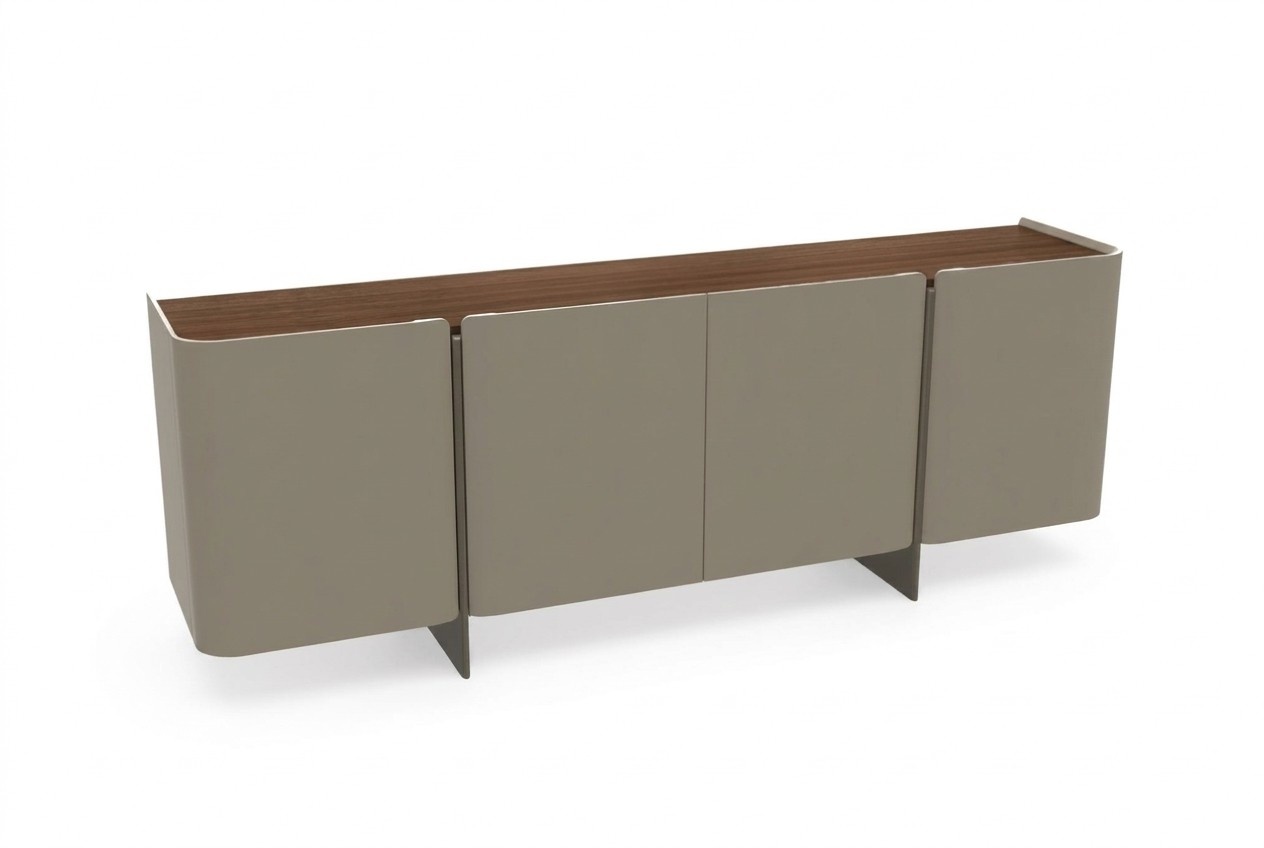Modern sideboard designer furniture wood for luxurious living room 220cm