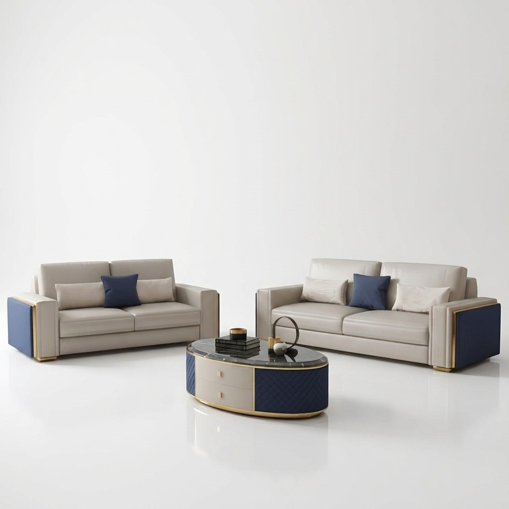 Modern sofas leather sofa couch living landscape sofa seat sofa set 3+2 design