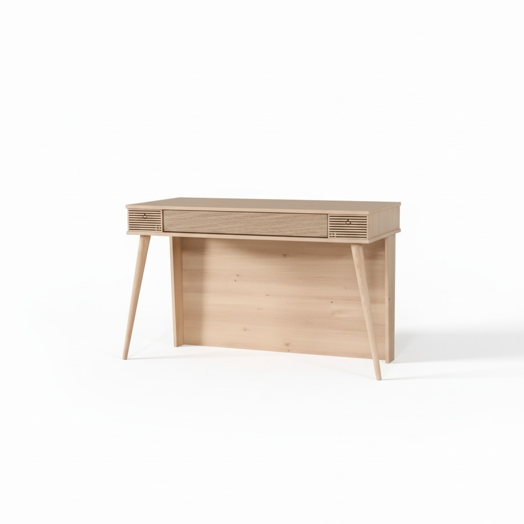 Modern Table Work Desk Brown Children\'s Desk in the Children\'s Room