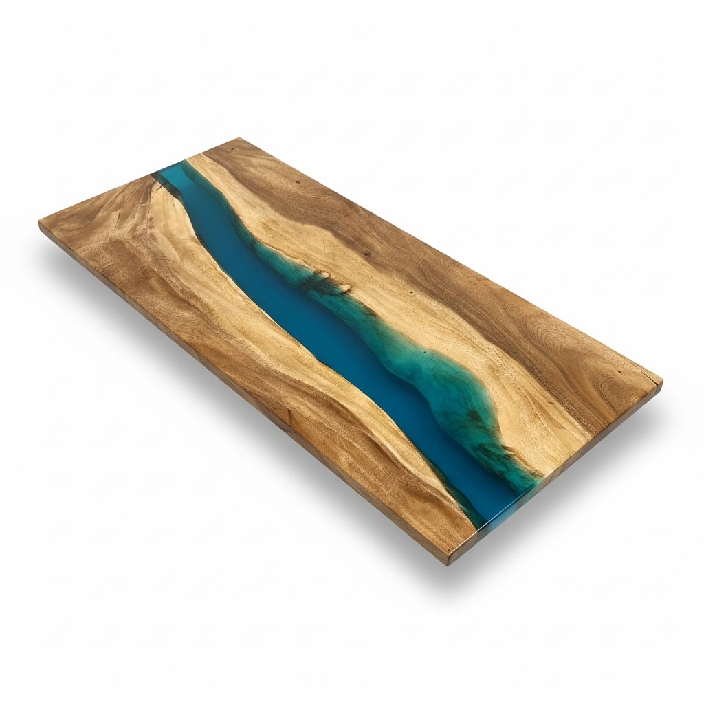 Modern Tables Dining Table Design Table Resin Sea River Furniture 180x80 Epoxy Ocean
