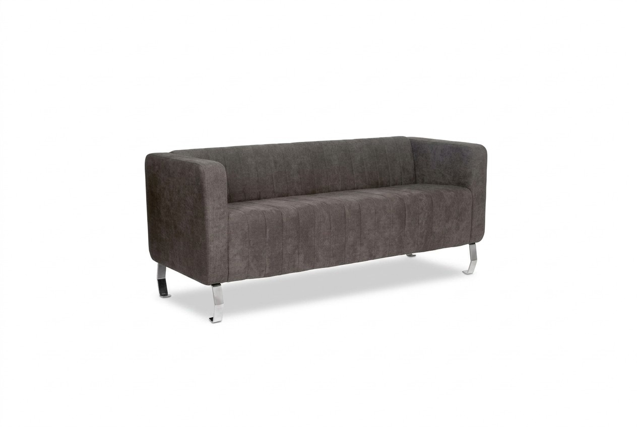Modern three seater luxury couch office furniture textile sofas group