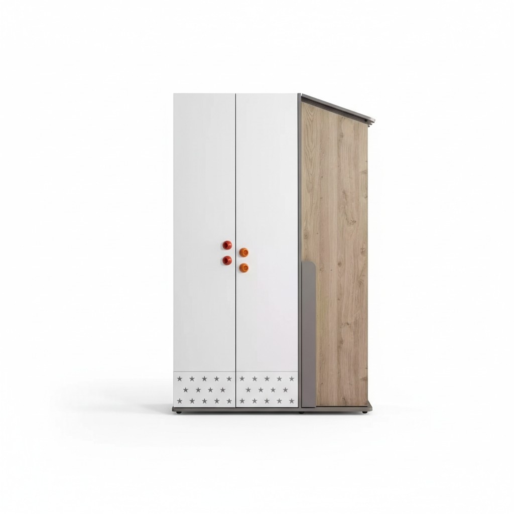 Modern wardrobe Wooden wardrobe Cabinet furniture wood 3 door design White