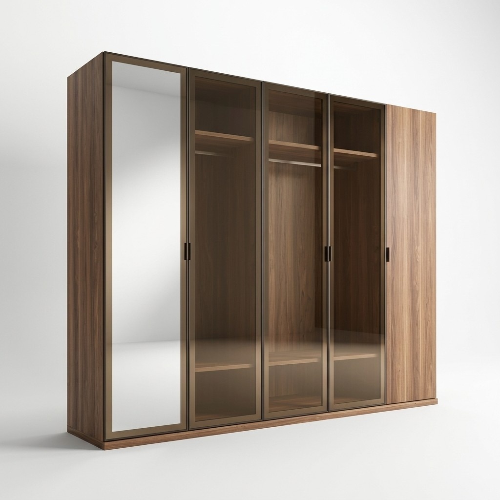 Modern Wardrobe Wooden Cabinet Cupboard Bedroom Luxury Furniture New
