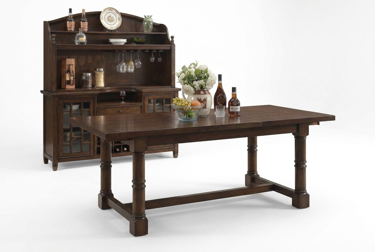 Modern Furniture Dining Table Wood Tables 185cm Dining Room Wooden Table Real Wood