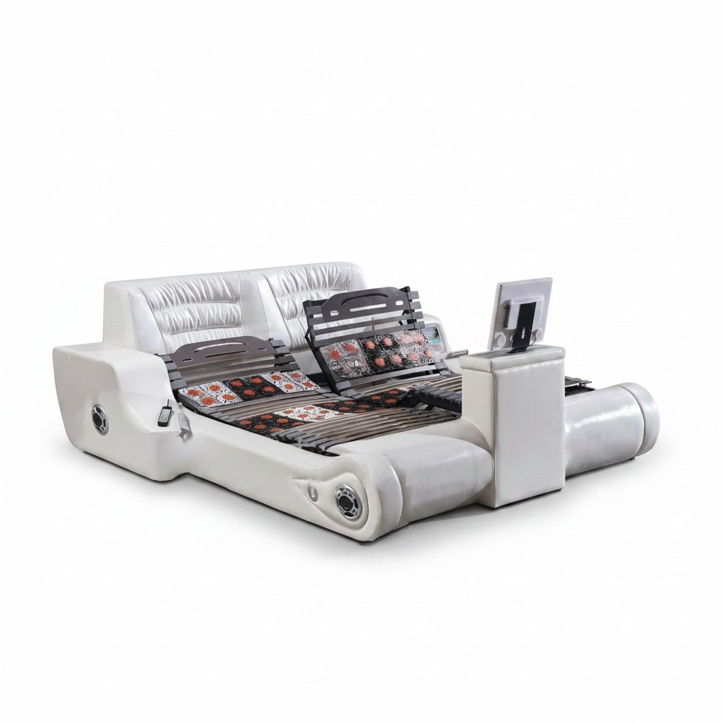 Multifunctional bed Bedroom furniture Beds Luxury bed Double bed New