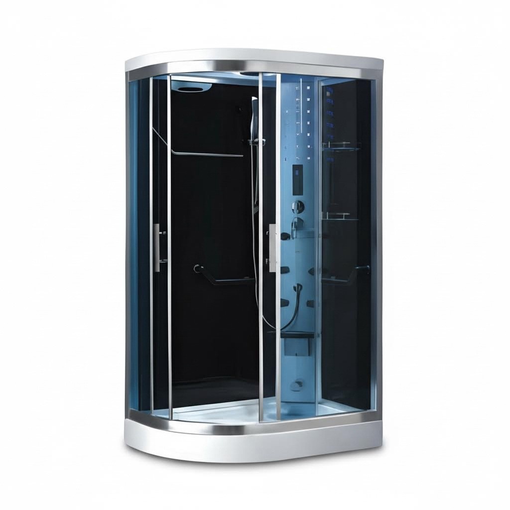 Multifunctional Shower Comfort Shower Shower Space Luxury Shower Shower Cabin 120x90 cm