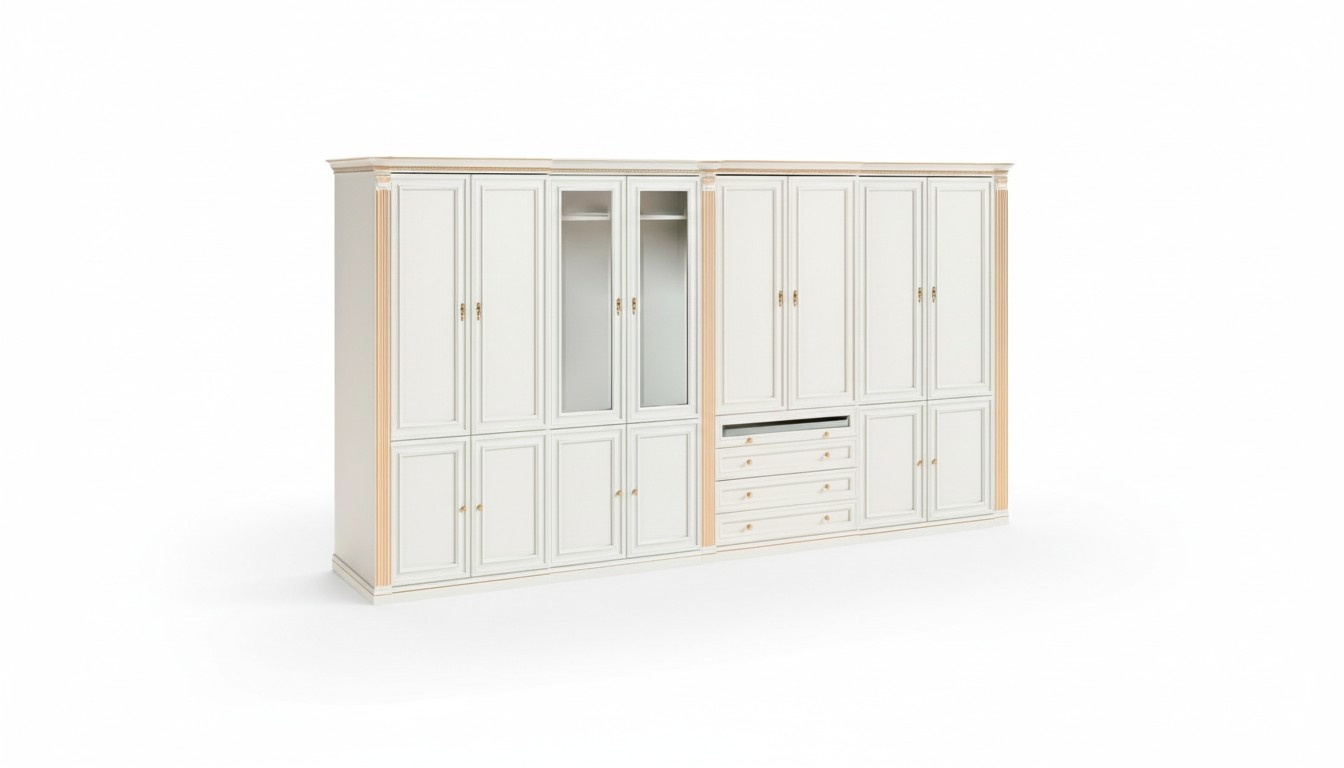 Noble bedroom wardrobe designer wood modern corner cabinets