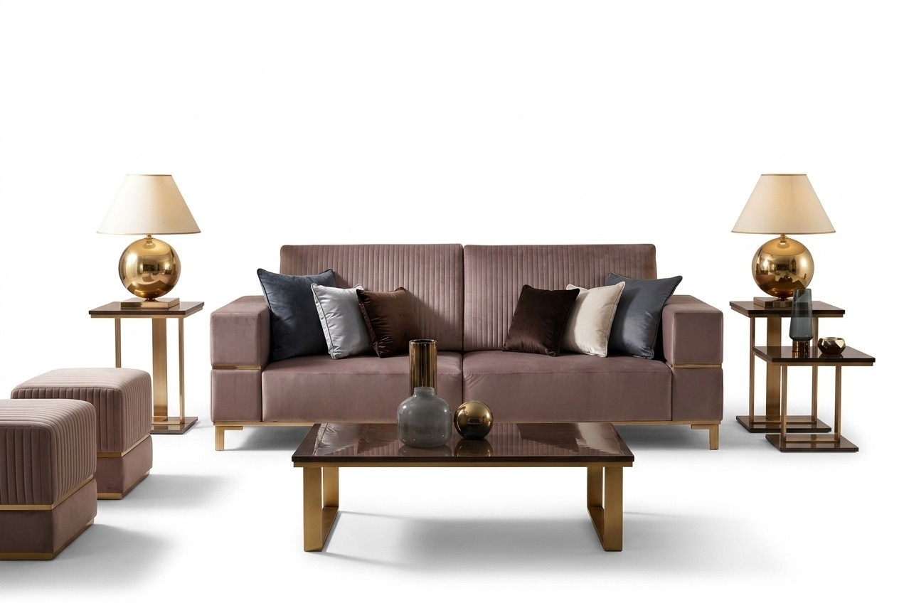 Noble designer coffee table, side table, sofa table, living room table, stainless steel tables.