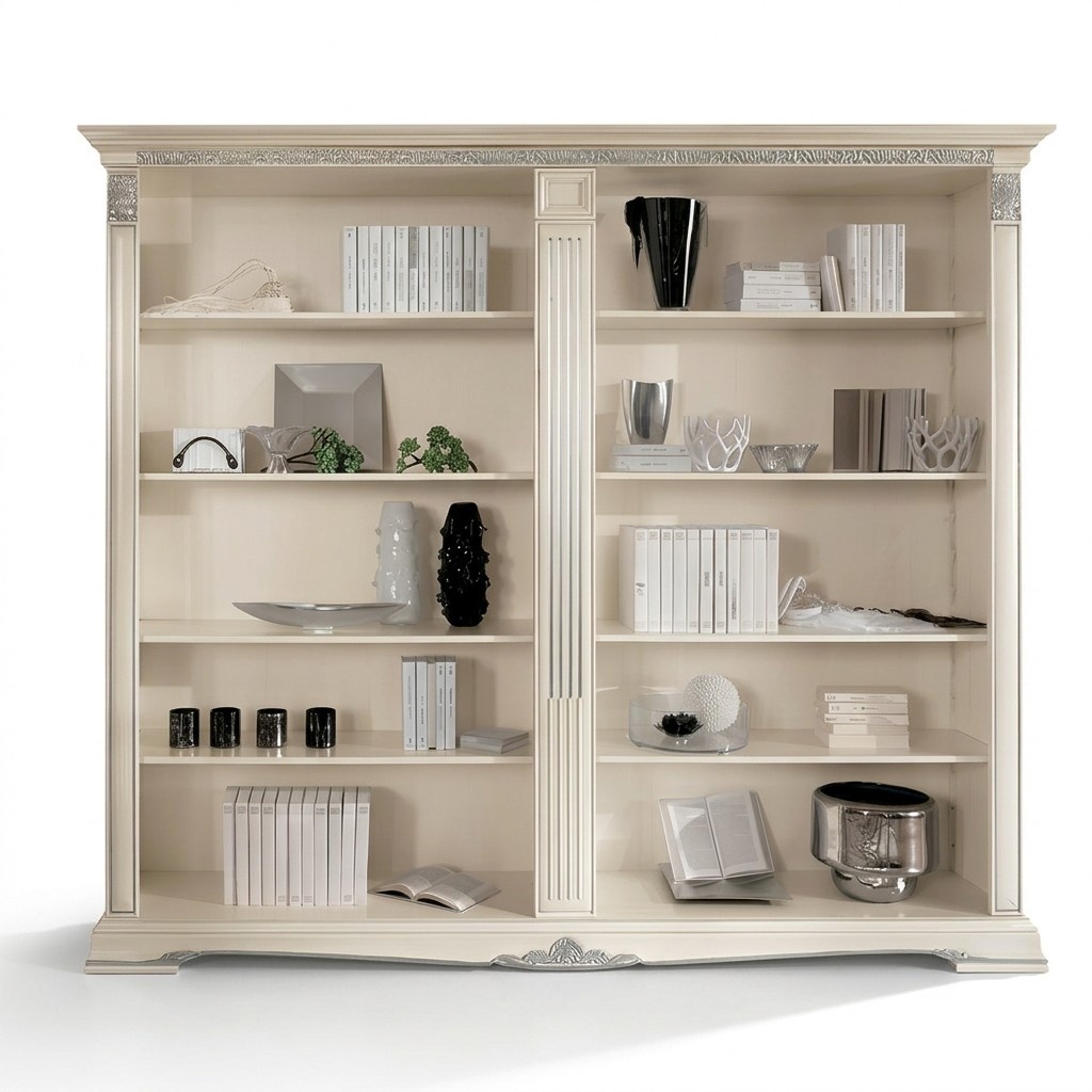 Office Bookcase Filing Cabinet Luxury Furniture Style Antique Cabinet Baroque Real wood
