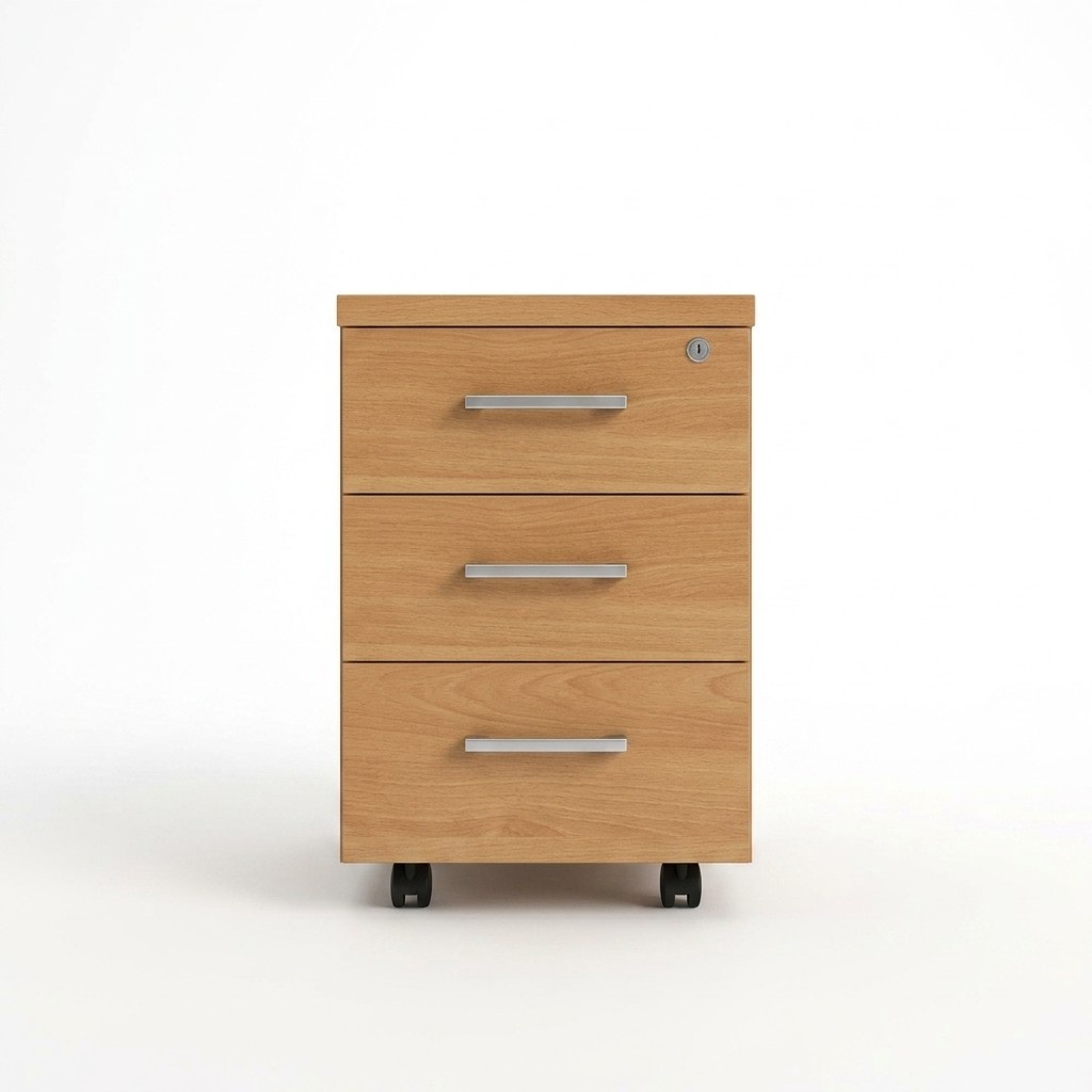 Office dresser study wood office furniture filing cabinet books