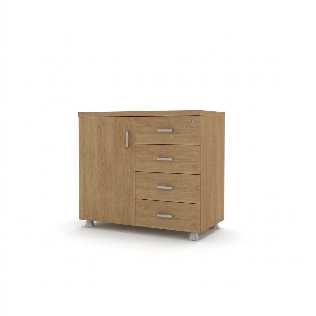 Office Chest Wooden Cabinet Study New Classic Furniture