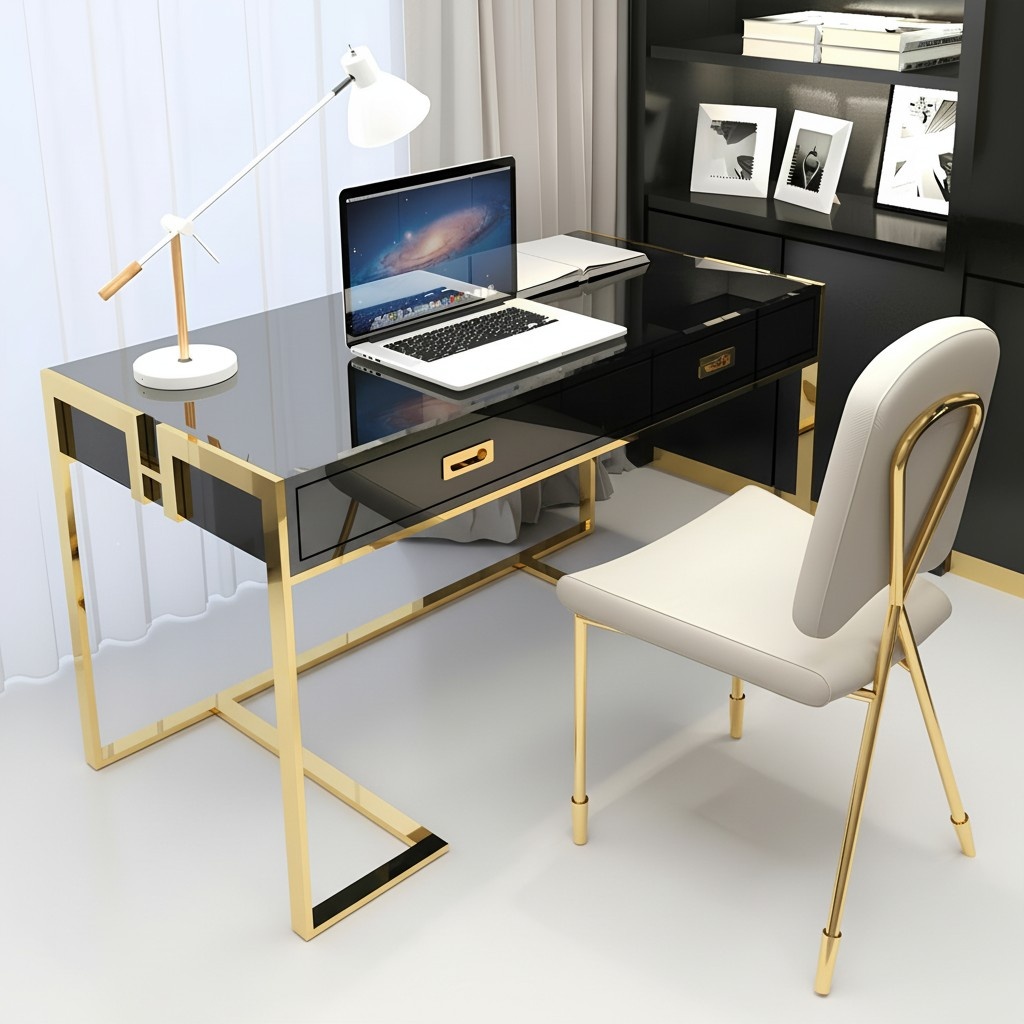 Office desk armchair desks table wooden table tables wood furnishings