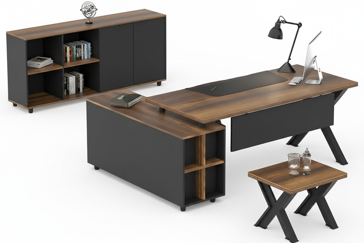 Office desk writing table executive desk multifunctional table office furniture