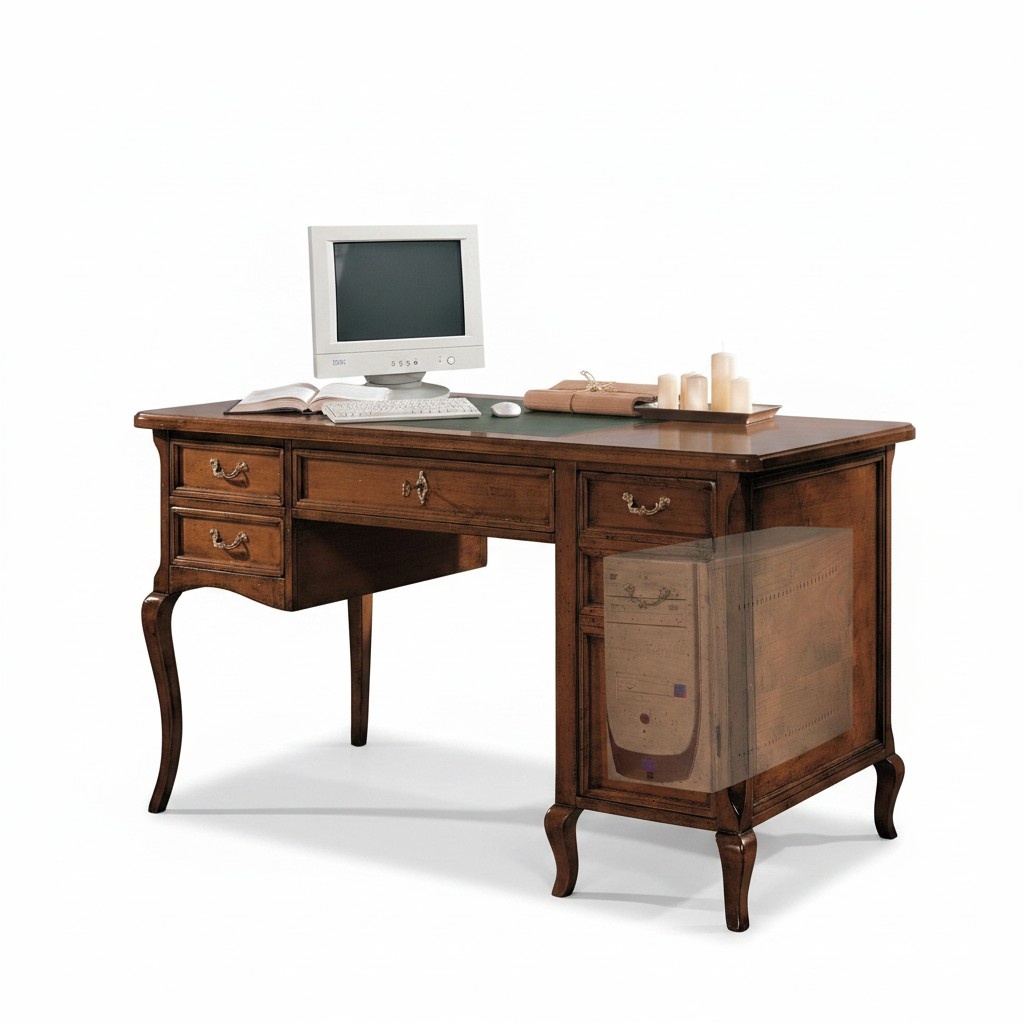 Office Furniture Design Furnishing Antique Wood Table Secretary Writing Tables