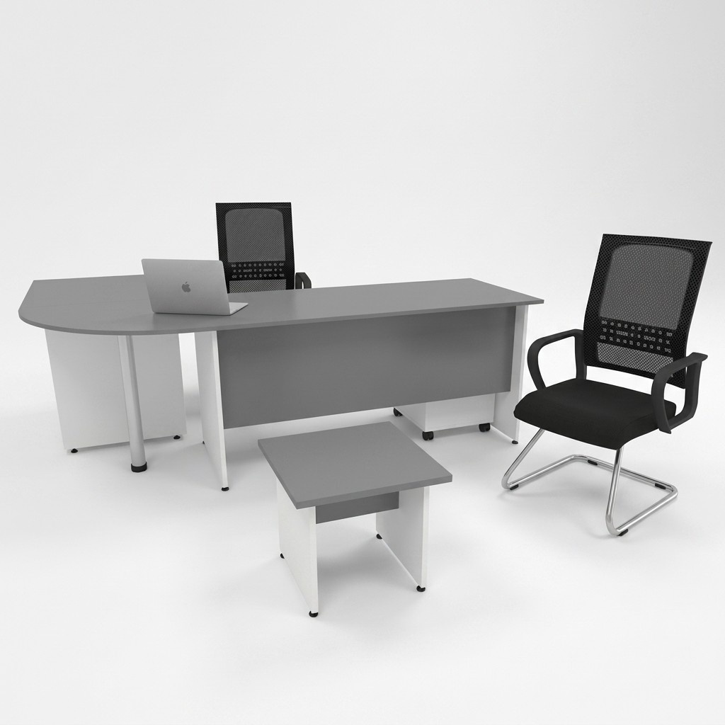 Office furniture set office complete 2 pcs office table furnishing coffee table desk