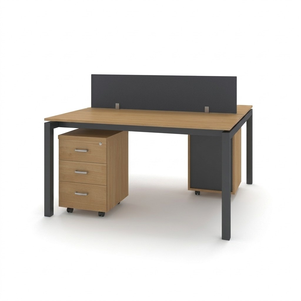 Office Furniture Set Two Desk Study Tables Furniture Table