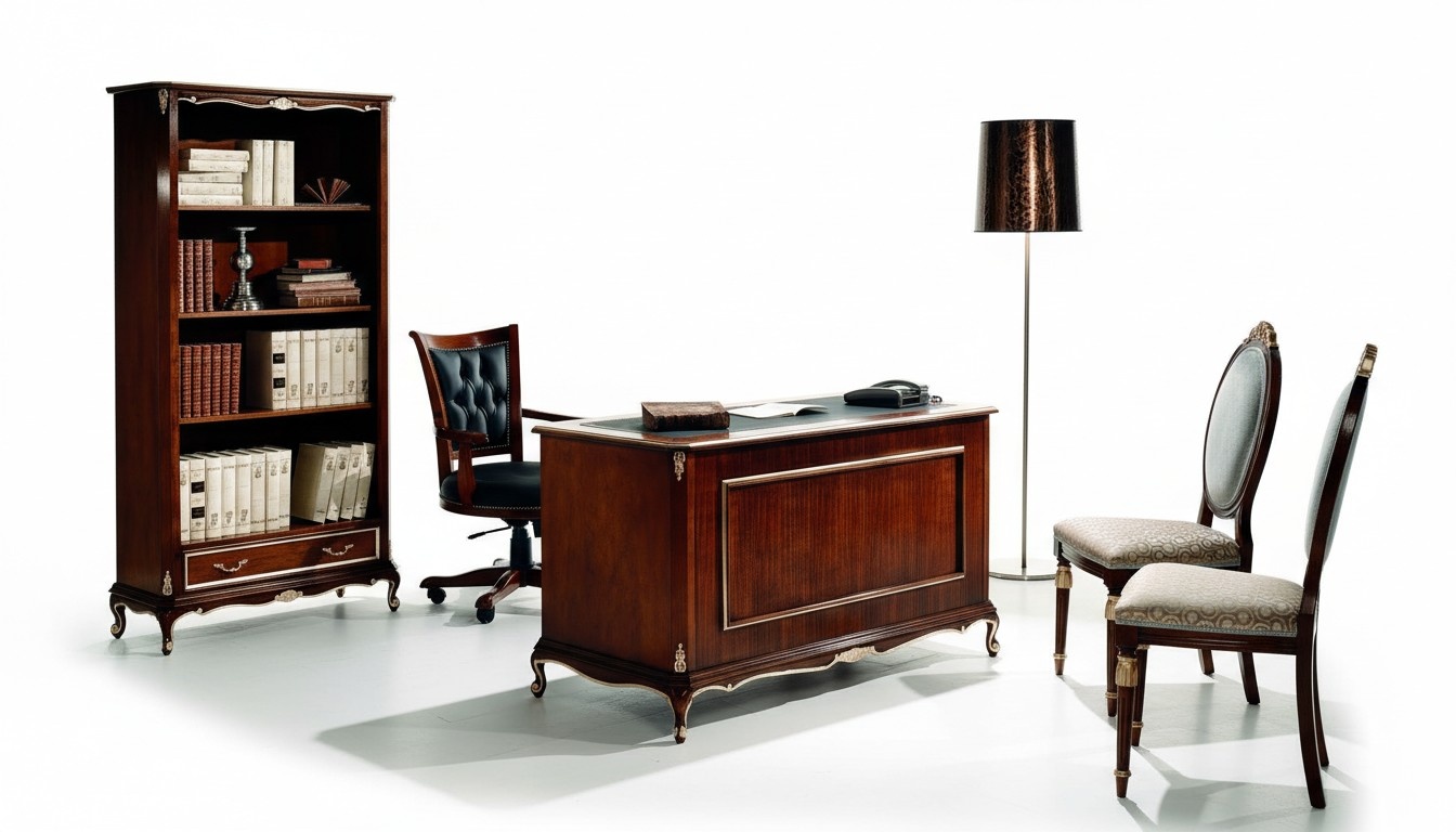 Office Furniture Table Desk Italian Style Furniture Real Wood Desks New