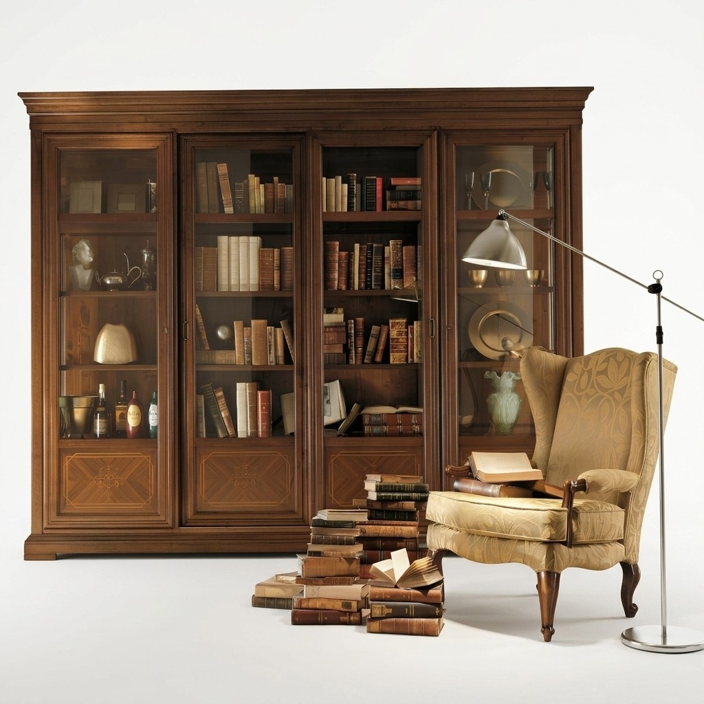 Office shelf cupboard drawers office cupboard glass doors furniture design solid wood