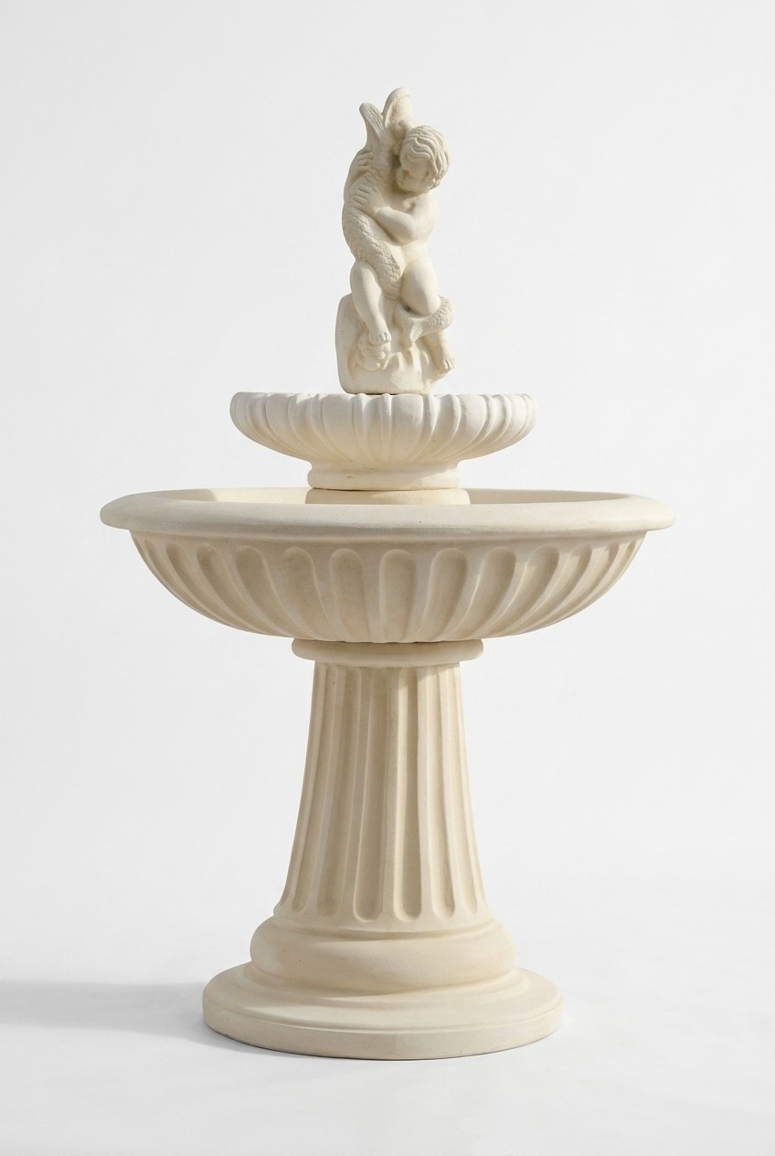 Ornamental fountain 150 cm sculpture fountain decoration garden Fontaine pond new