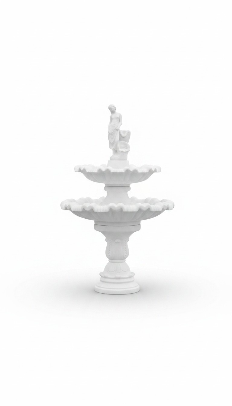 Ornamental Fountain Figure Fountain Decoration Garden Fontaine Pond197cm