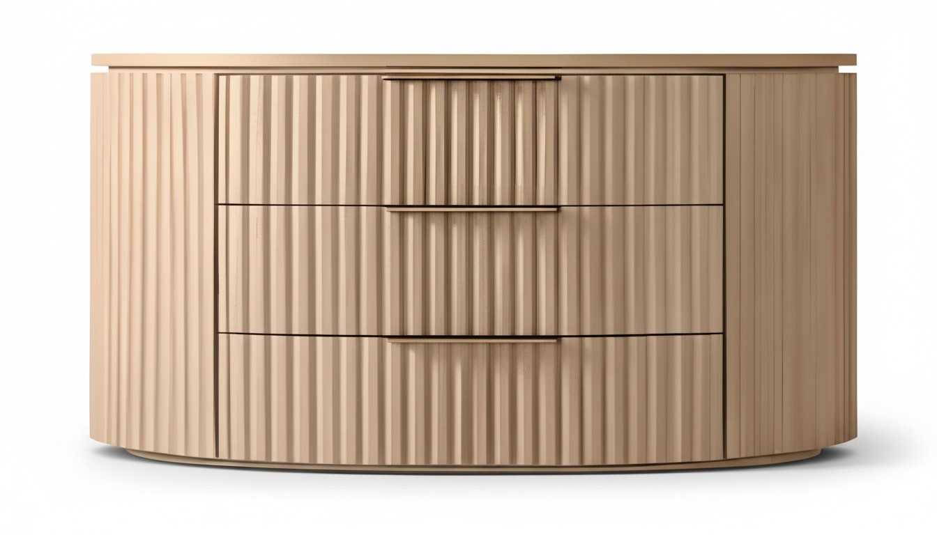 Oval Chest of Drawers – Elegant Design, Storage Space & Stylish Living Room