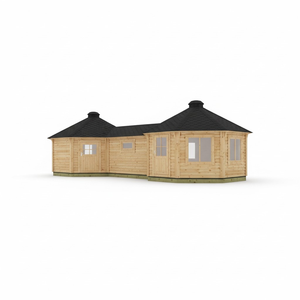 Pavilion Garden Pavilion Grillkota Grill Hut Wood Rustic Pavilions & Pergolas