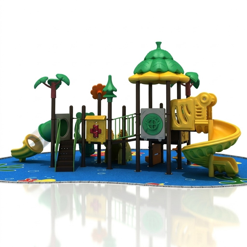Plastic tower Play tower Jungle slide Playground type Playgrounds