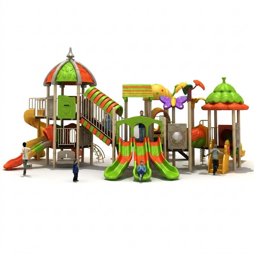 Play tower Climbing tower Playground Playhouse Toys Outdoor jungle playgrounds