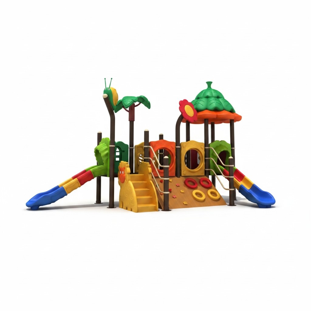 Play tower Slide tower Playhouse Playground Outdoor climbing tower New