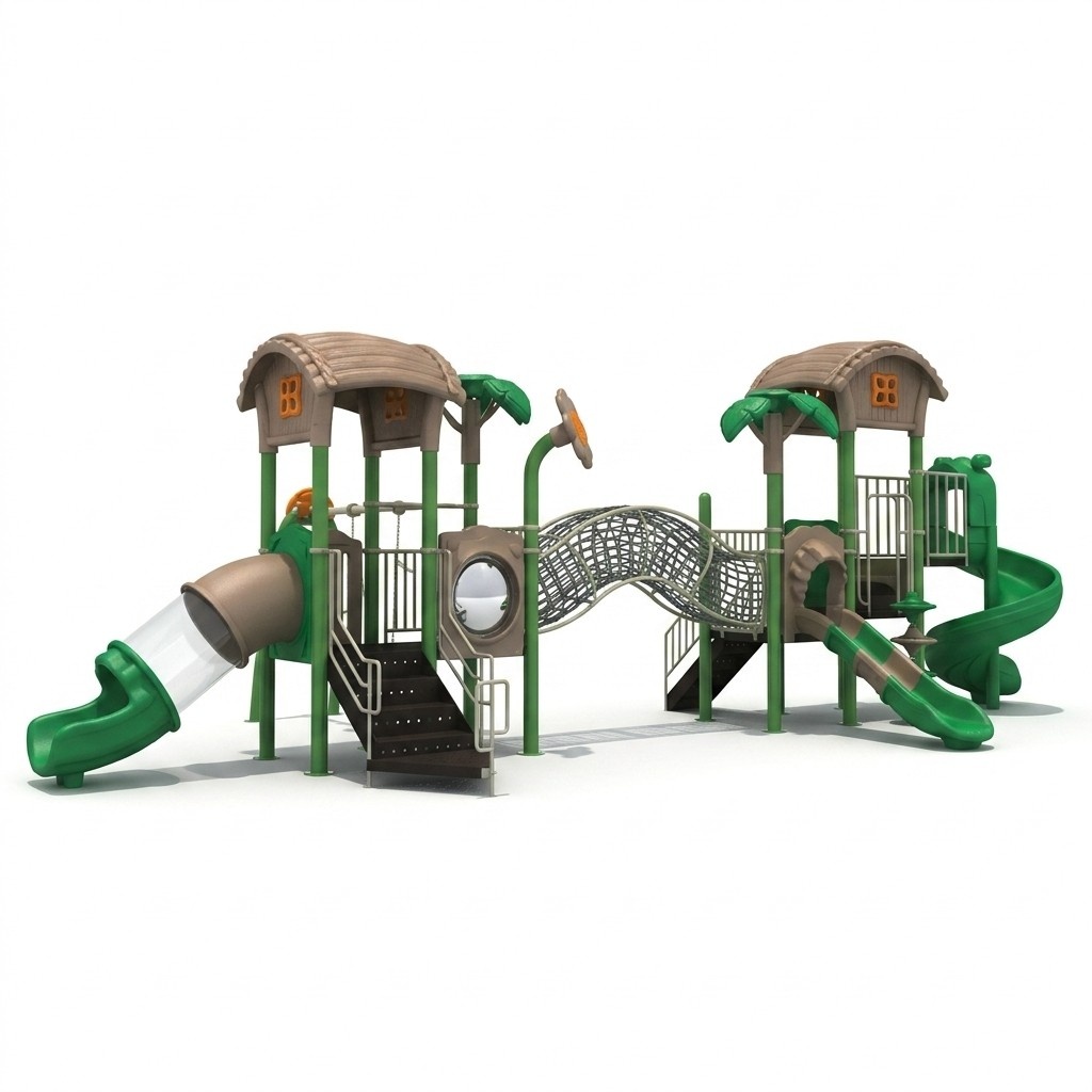 Playground Climbing tower Play tower Ladder Slide Scaffolding Playgrounds