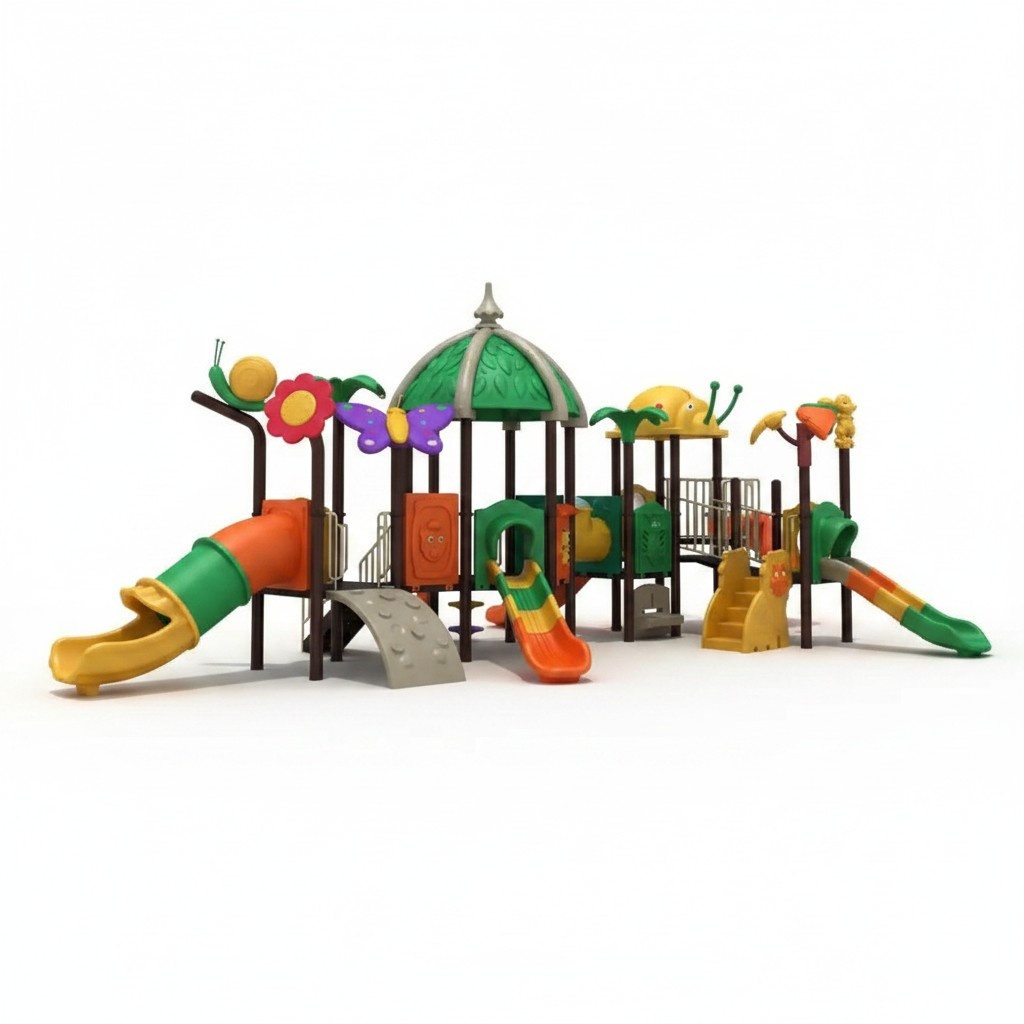 Playground Play tower with slide Climbing tower Tower Playhouse Playground