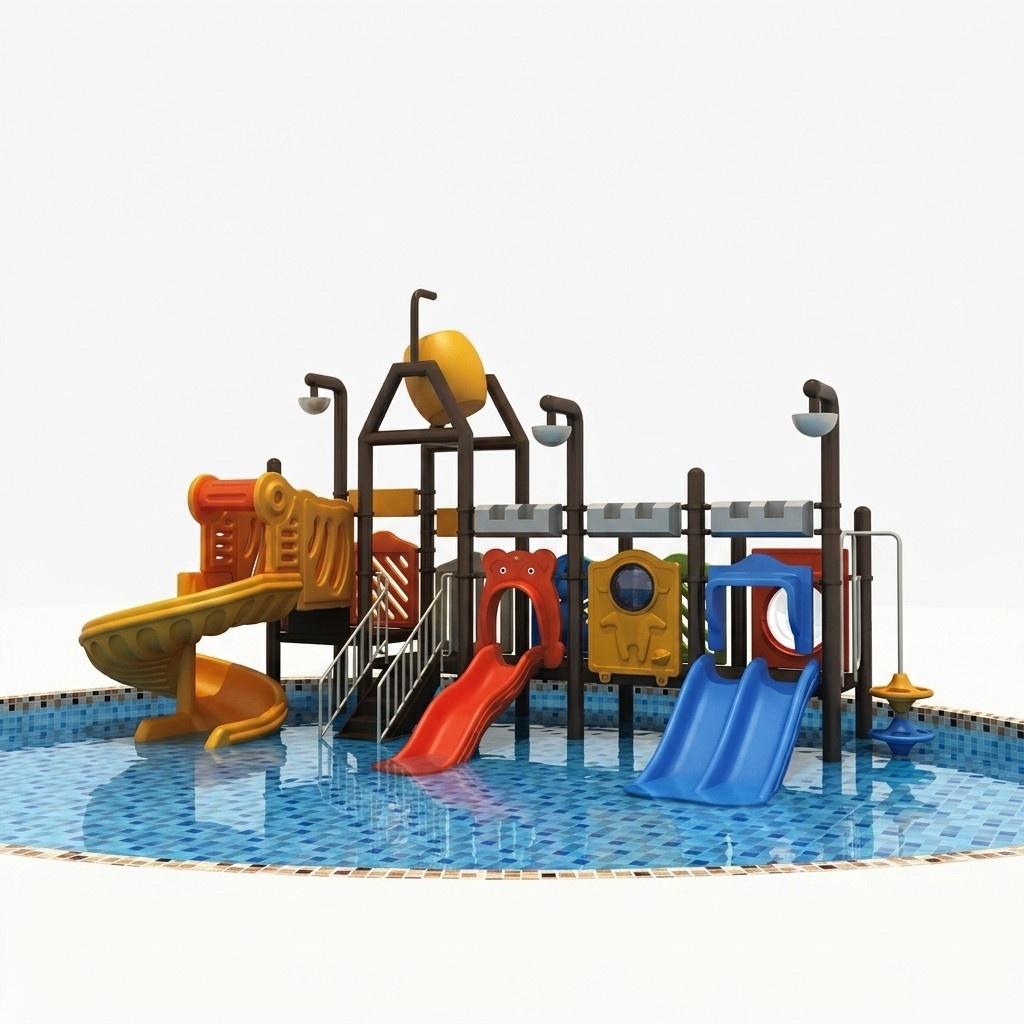 Playhouse Garden Playground Children\'s playground with slides Entertainment