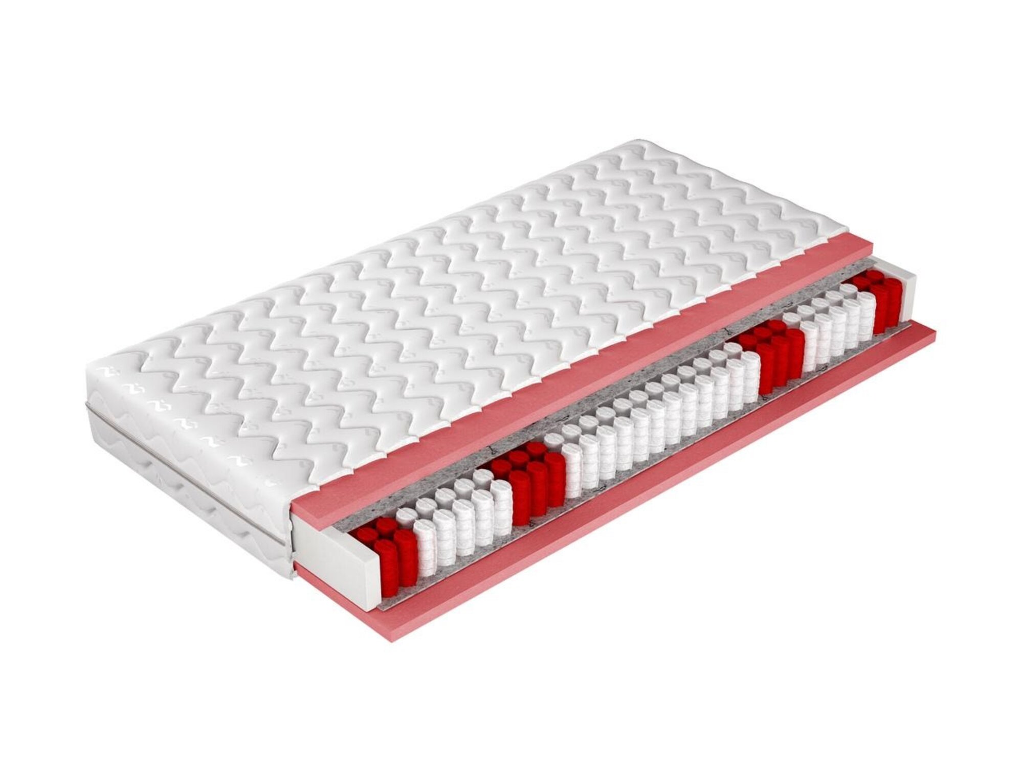 Mattress - 7 Zones - High-Quality Bedroom 180x200cm - Hotel Bed Mattress