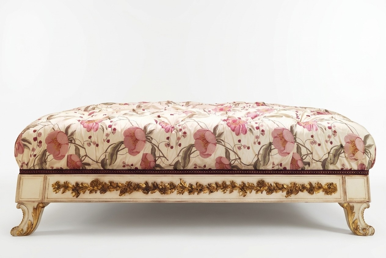 Pouf footstool round stool upholstered stool stool bathroom stool stool ottoman