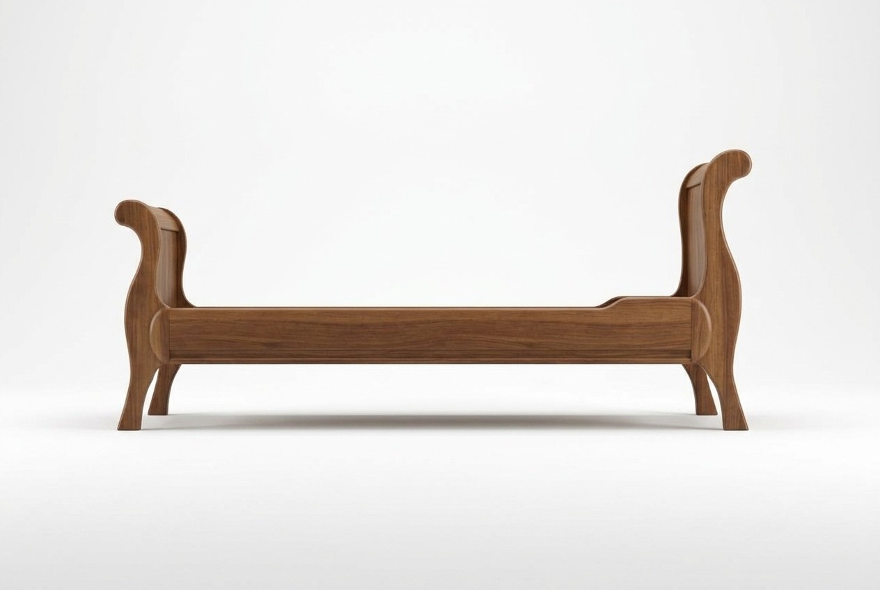 Real Wood Solid Colonial Style Bed 160/180x200cm Double Bed New Marriage OB